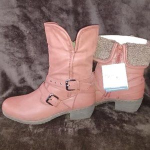 Red Henri Pierre Waterproof Winter Boots  - Size 9.5 NWT